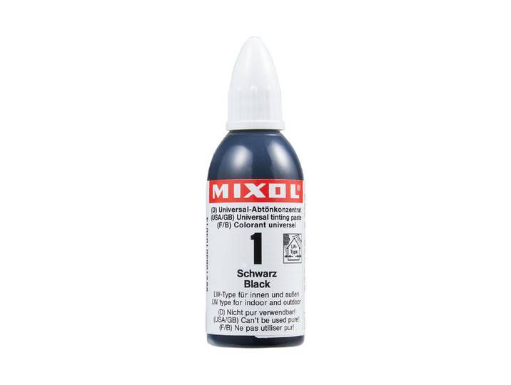 Ernit Abtönkonzentrat Mixol Nr. 1 0.02 l Schwarz