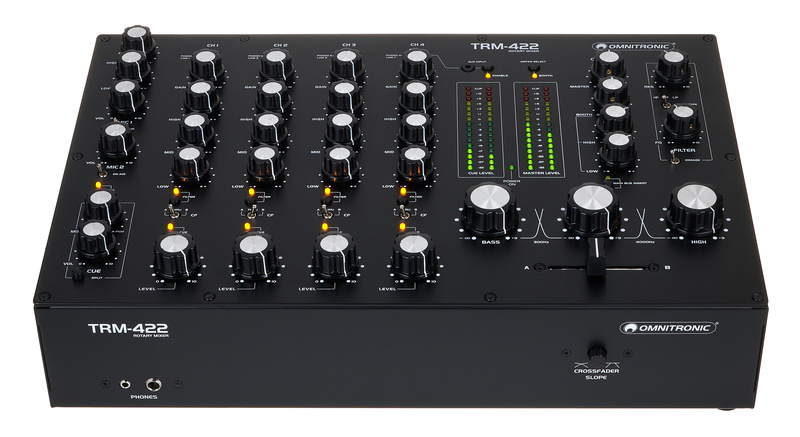 Omnitronic TRM-422 Case Bundle nero