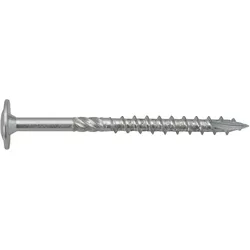 SWG, Schrauben, 191 98 120 19 Vite da legno 8 mm Interno multidentato Acciaio zincato 100 pz. (100 Schrauben pro Stück)