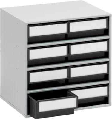 Schubladenmagazin 0830 ESD, 8 Schubladen