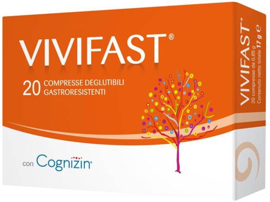 NEURAXPHARM ITALY SpA VIVIFAST 20 COMPRESSE