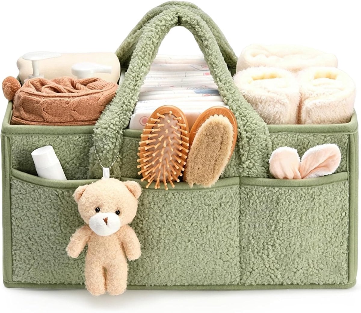 Luier caddy opbergmand voor baby verzorgingsspullen