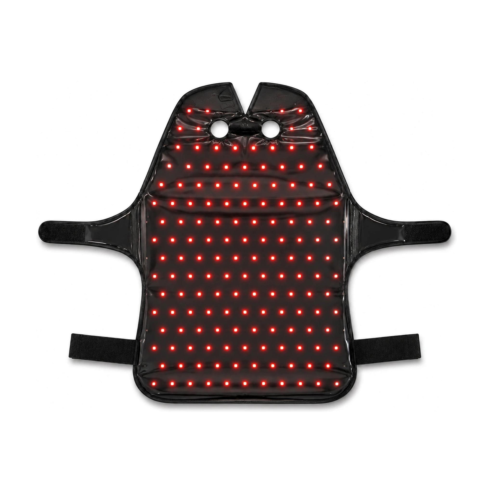 LIROMA Equine The Poll Rotlicht Genickhaube für Pferde - LED Rotlicht und Nahinfrarot 660/850 nm, 296 Triple-Chip-LEDs, Akku 8000 mAh, Timer