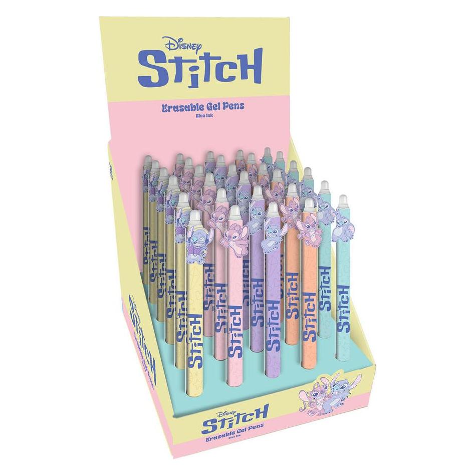 Pyramid Disney Stitch Gelschreiber, löschbar, 30 Stück, sortiert (1x) (SR2404547)