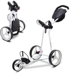 Big Max TI Two 3-Rad Trolley weiss