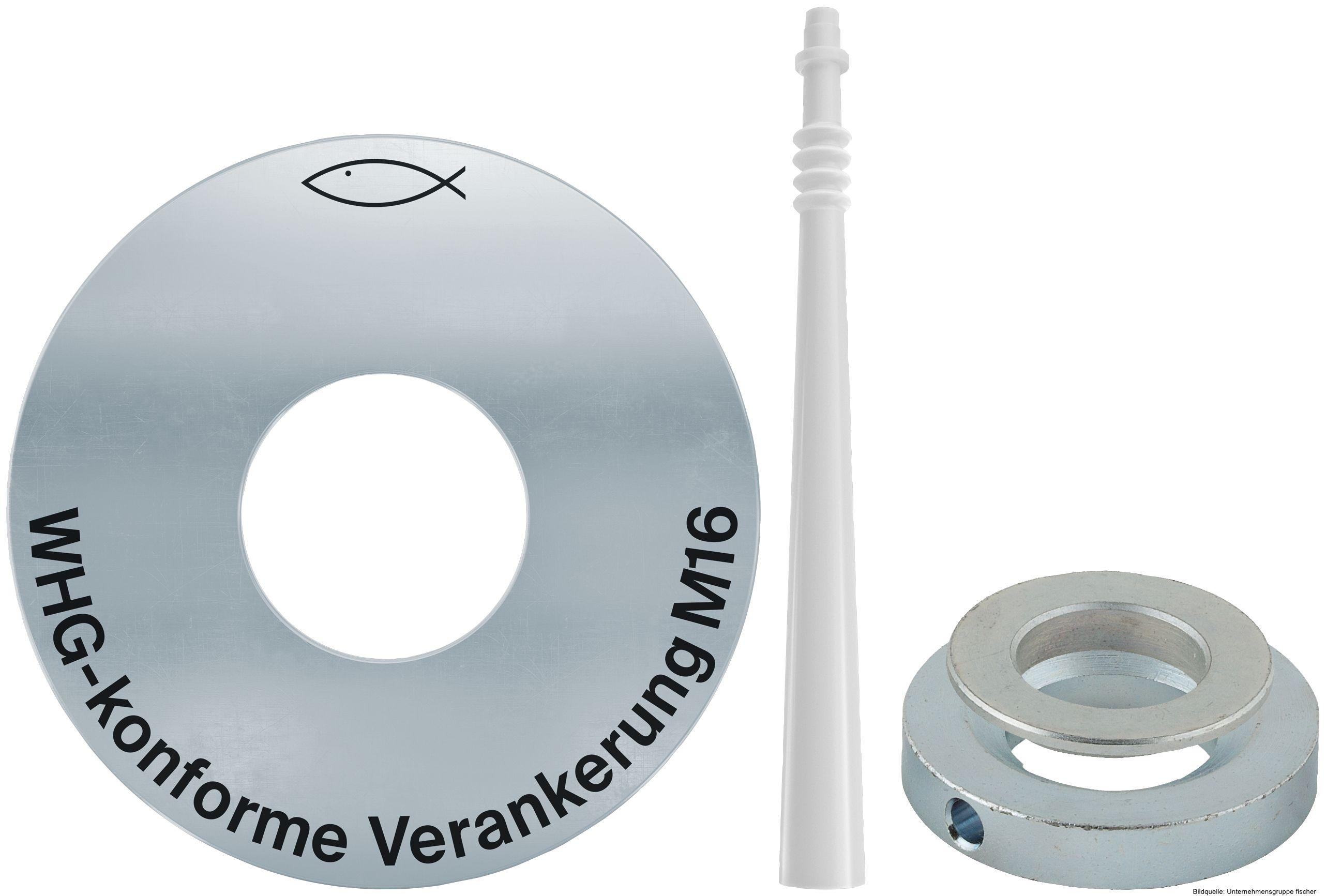 fischer WHG Set beschichteter Beton M24 R 10 Stk