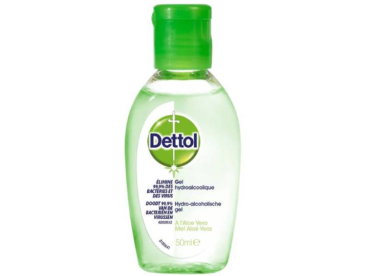 Dettol Gel Mains Antibactérien Aloe Vera 50 ml