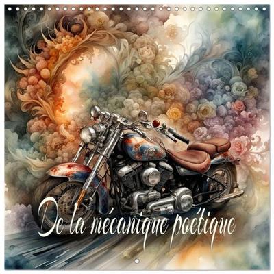 De la mécanique poétique (Calendrier mural carré 2027 30x30 cm) Calendrier double avec une page pour vos prises de notes