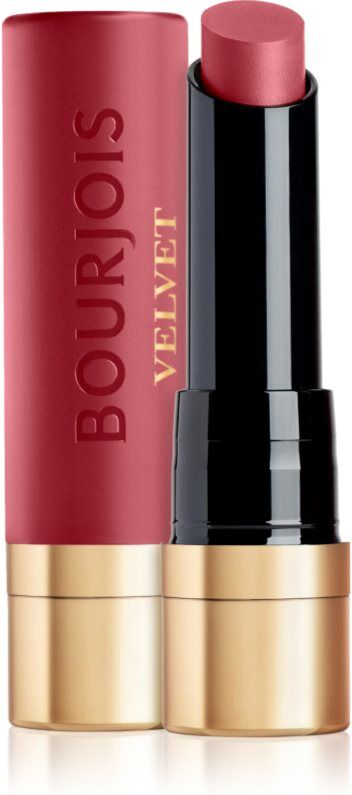 Bourjois Rouge Velvet The Lipstick long-lasting lipstick with matt effect shade 45 Mauv Ringue 2.4 g