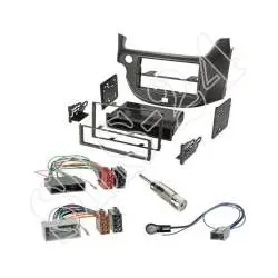 Autoradio 1-DIN 2-DIN Einbaurahmen Radioblende+Adapter Einbauset Honda Jazz a...