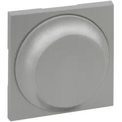 Legrand 864317 Abdeckung Drehdimmer Niloe Step Aluminium