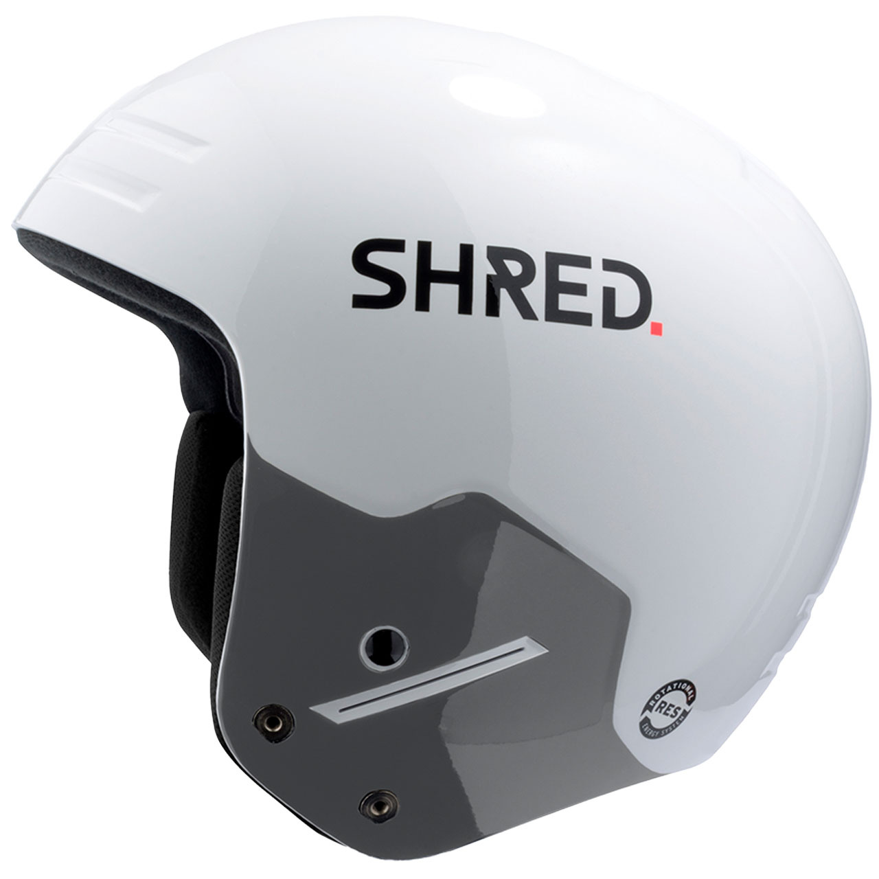 Shred Basher white glossy - S = 51 - 54 cm