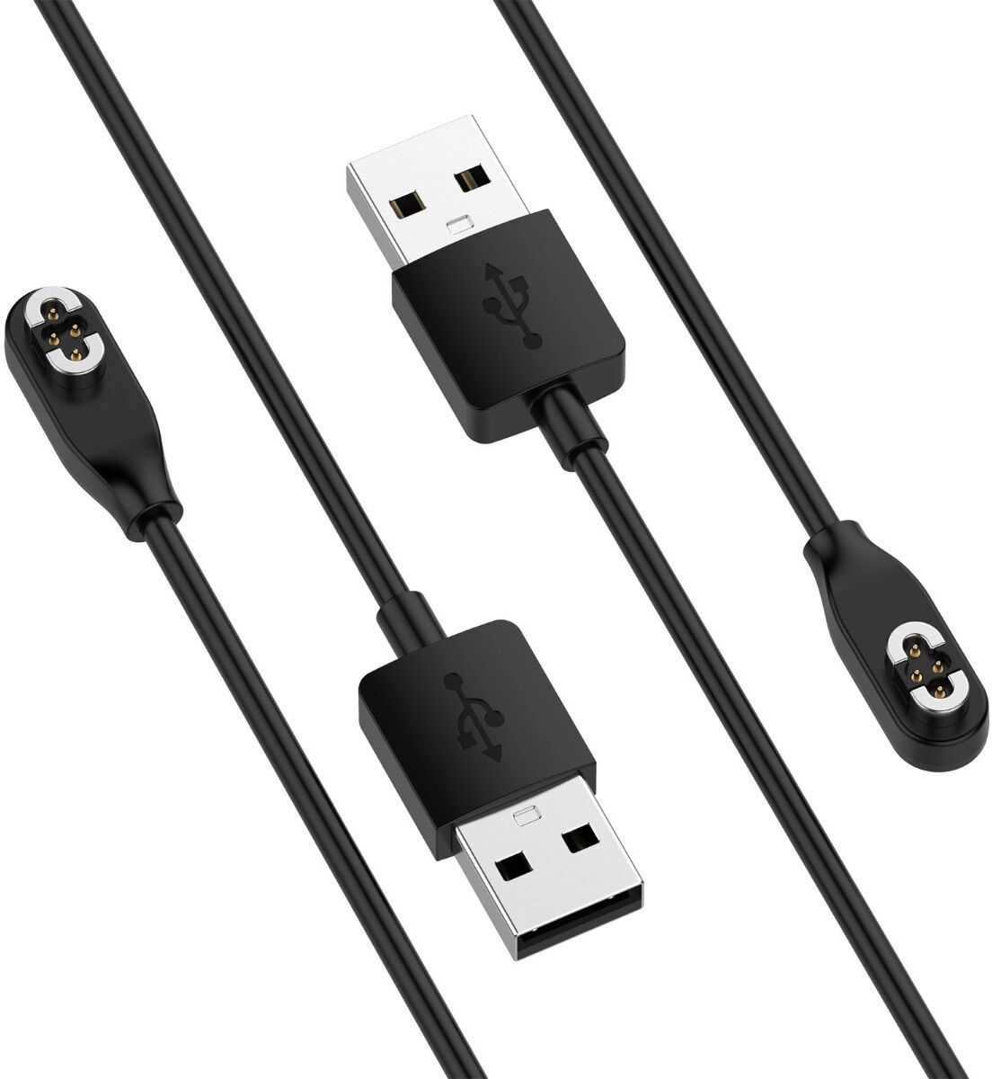 INF Magnetisches Ladekabel und Adapter, kompatibel mit SHOKZ OpenSwim Pro 2 und OpenSwim Pro (S710) – 100cm ABS+TPE