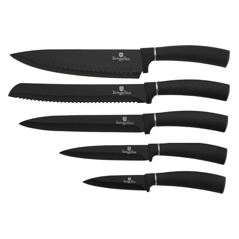BerlingerHaus 5 Kitchen Knife Set With Board Bh-2549 (5x) (21059639)