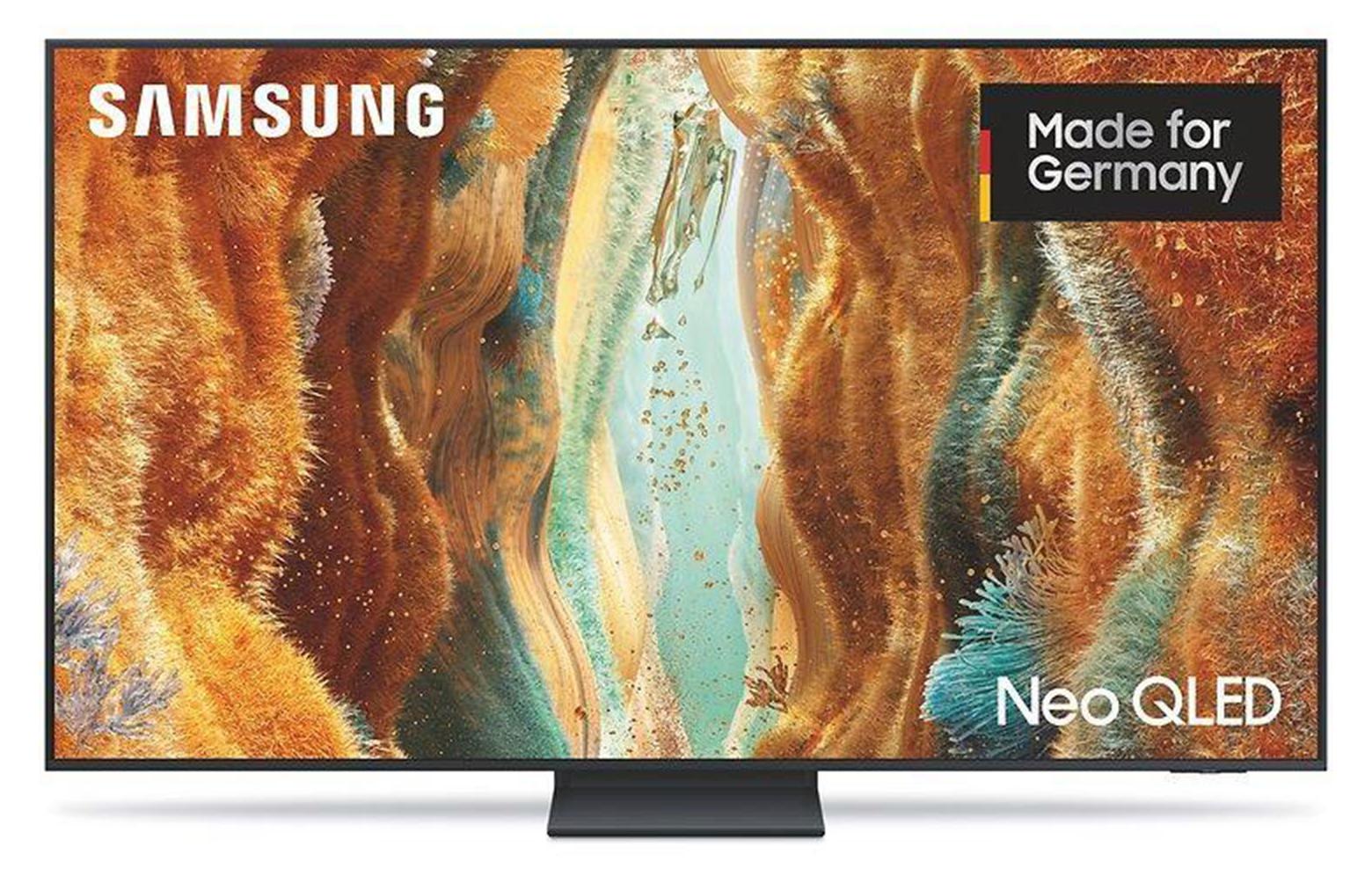 Samsung 75" Neo QLED QN74F 4K Vision AI Smart TV (2025), 190,5 cm (75"), 3840 x 2160 Pixel, Neo QLED, Smart-TV, WLAN, Schwarz