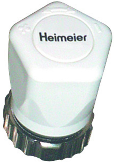 Heimeier Handregulierkappe 1303-01.325 weiß RAL 9016, mit Direktanschluss