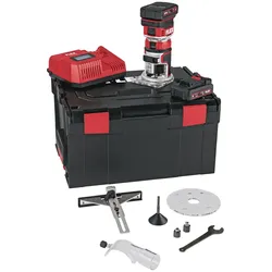 Flex Akku Kanten- und Oberfräse 18 V CER 18.0-EC/2.5 Set inkl. 2 Akkus 2,5 Ah