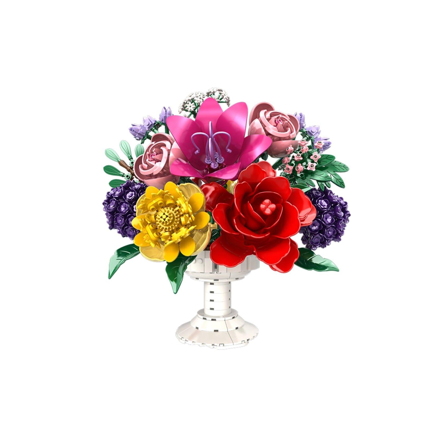 WOMA 99143 Blumenstrauß mit Vase 1070 Teile ab 6