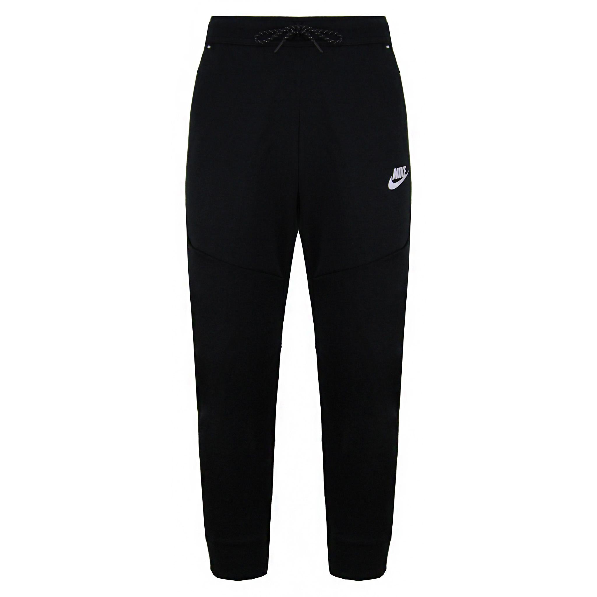 Nike Slim Fit Stretch Taille Black Logo Herren Reflektierende Trimmhosen Cu4500