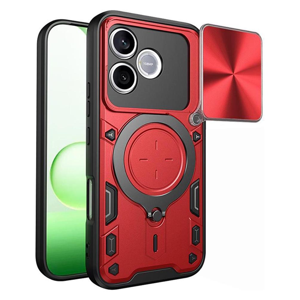 Techsuit - CamGuard Pro - Honor 600 Lite - Red (Honor 600 Lite) (68463105)