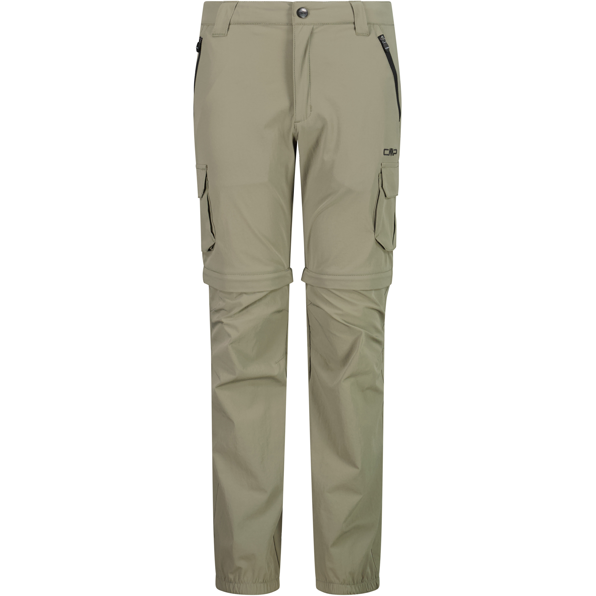 CMP Zip Off Hose Kinder Zip-Hosen beige Größe 164 Camping Elastisch
