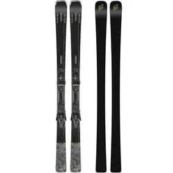 K2 Herren Ski DISRUPTION 82TI - MXCELL 12 TCx Quikclik black - anthracite SET, Größe 177 in Schwarz Schwarz