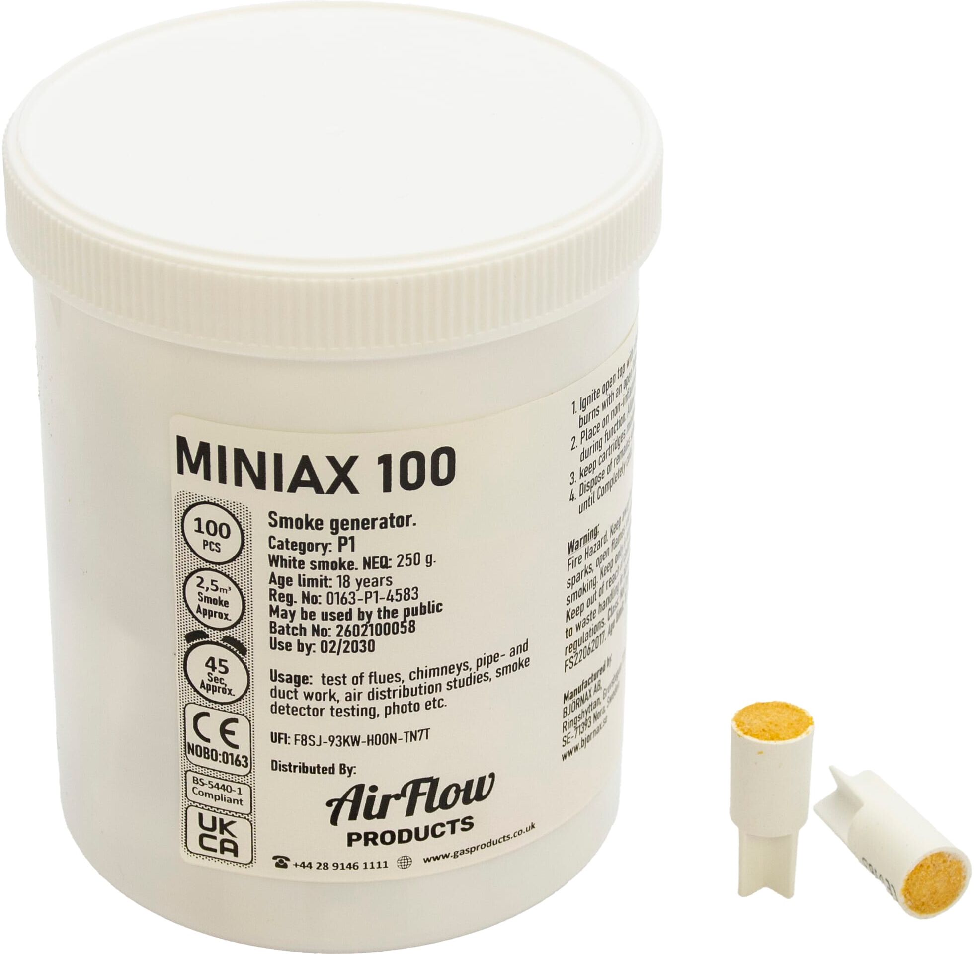 Airflow Products 3g White Smoke Pellets 100pk