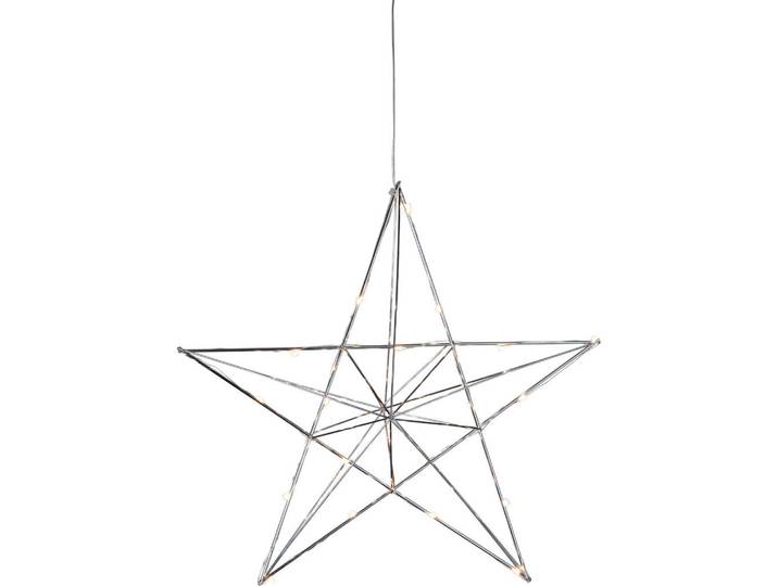 Eglo Led-Dekoleuchte, Chromfarben, Transparent, Metall, 10x36x38 cm, Lampen & Leuchten, Innenbeleuchtung, Dekoleuchte, Dekolampen