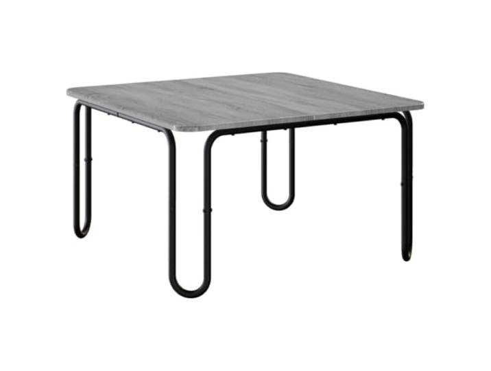 Wohnzimmertisch Couchtisch Grau Sonoma 100 x 100 x 45 cm Holzwerkstoff