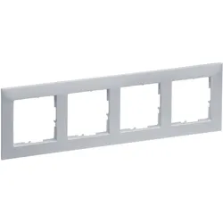 Legrand, Zubehör Schalterprogramm, SEANO 4-fach Rahmen, Thermoplast, Halogenfrei