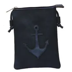Veggieleder Crossbag 177-002 (Navy)