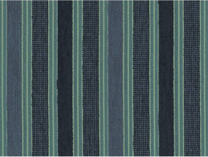 RaumTraum Landhausstil Möbelstoff Isola di Strada Farbe 96 (blau, dunkelblau) - Flachgewebe (Geometrisch, Streifen), Polsterstoff, Stoff, Bezugsstoff, Eckbank, Couch, Sessel, Hussen, Kissen