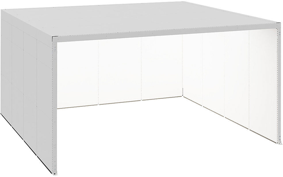 kaiserkraft Raumkabine offen, Büro / Industrie, LxBxH 5230 x 4130 x 2610 mm