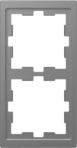 Merten Rahmen Abdeckung System Design Edelstahl MEG4020-6536 1 St.