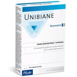 Pileje Unibiane Resveratrol 30 Kapseln