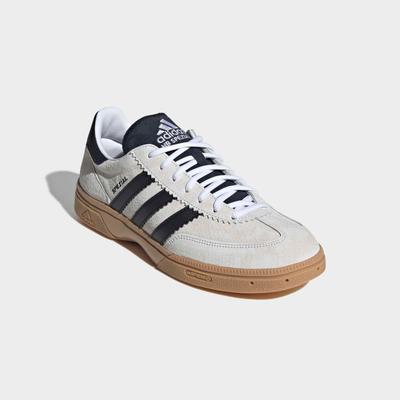 Hallenschuh ADIDAS PERFORMANCE "HANDBALL SPEZIAL", Herren, Gr. 41, beige (cloud weiß, core schwarz, ftwr weiß), Leder, Synthetik, Schuhe Hallenschuh