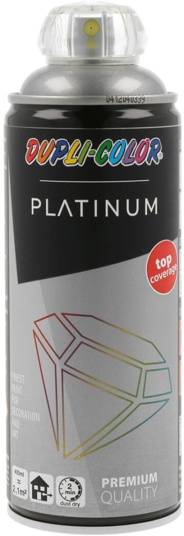 european aerosols DUPLI-COLOR Platinum graualuminium seidenmatt, 400 ml