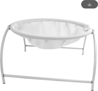 Inspire Picks Cozy Lift Cat Hammock Bed Elevated Pet Hanging Bed For Deep Sleep & Easy Cleaning black