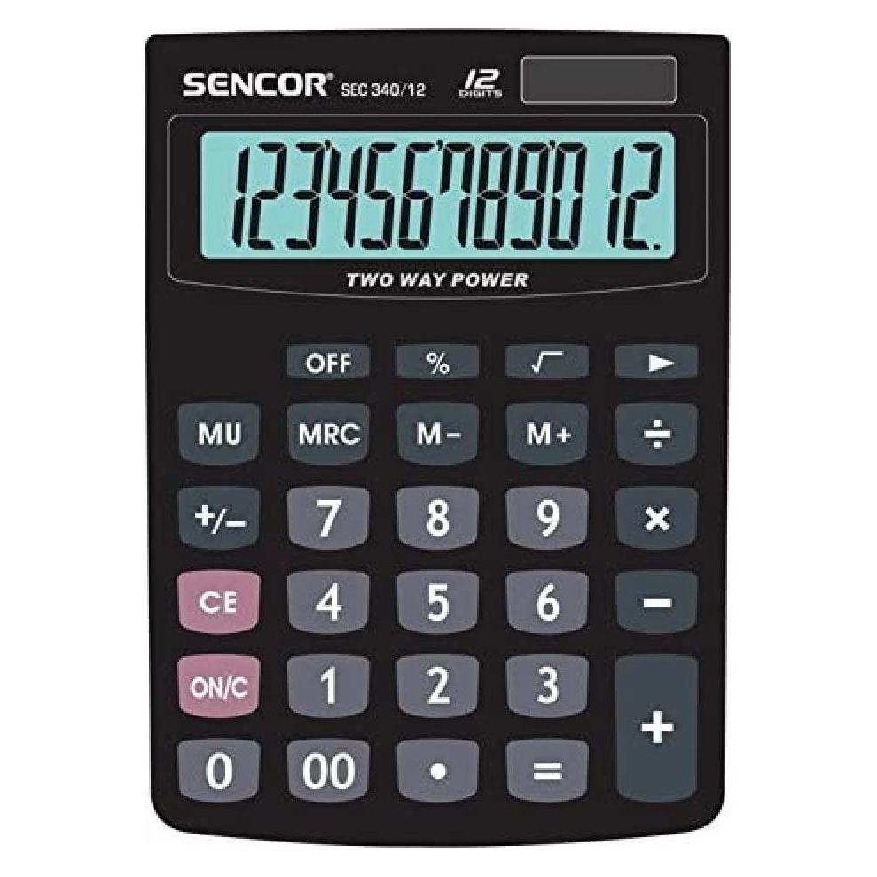 Sencor Rechner SEC 340/12 (Solarenergie) (SEC 340/12)
