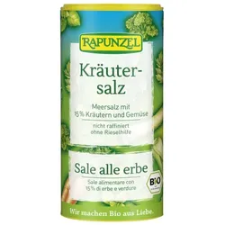 Rapunzel Kräutersalz mit 15% Kräutern & Gemüse bio 125g