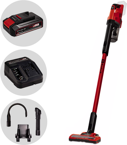 Einhell TE-SV 18 Li - Aspirapolvere - Scopa a batteria - 2 in 1 - 18V/2.5Ah
