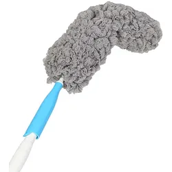 Muxel Staubwedel mit Teleskopstiel und biegbarem Kopf extra lang Mop Staubwischer