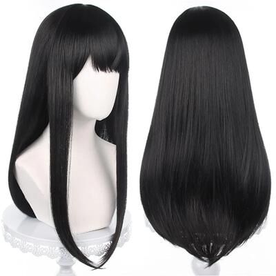 Uplift Essentials Angel Devil Orange Brown Cosplay Wig mitaka Asa