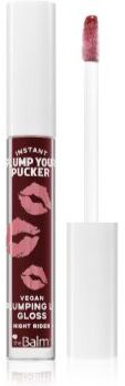 theBalm Plump Your Pucker Lip Gloss gloss para um volume extra tom Night Rider 2.7 ml. Plump Your Pucker Lip Gloss