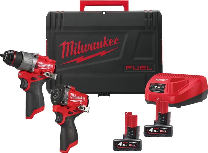 Milwaukee Kit Combo Trapano a Percussione e Chiave Dinamometrica M12 (55794803)