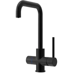 Xartis, Küchenarmatur, Touch Armatur XO-AR 5015 - Matt Schwarz, Eckig, Modern, für Sprudler
