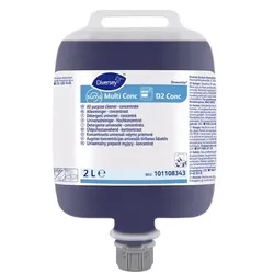 Universalreiniger Diversey Suma Multi conc D2 conc 2 L Hochkonzentrierter Universalreiniger für d. Divermite-System
