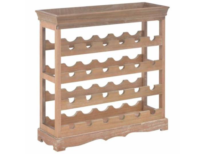 KQWQERT Weinregal - Flaschenständer aus MDF - für 24 Weinflaschen Platzsparendes Design, Wohnzimmer & Flur, Stabiler Stand