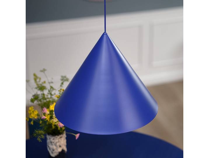 Benjamin Suspension Ø46 Atomic Blue - Frandsen - Salon / séjour - Design - Métal - À ampoule unique