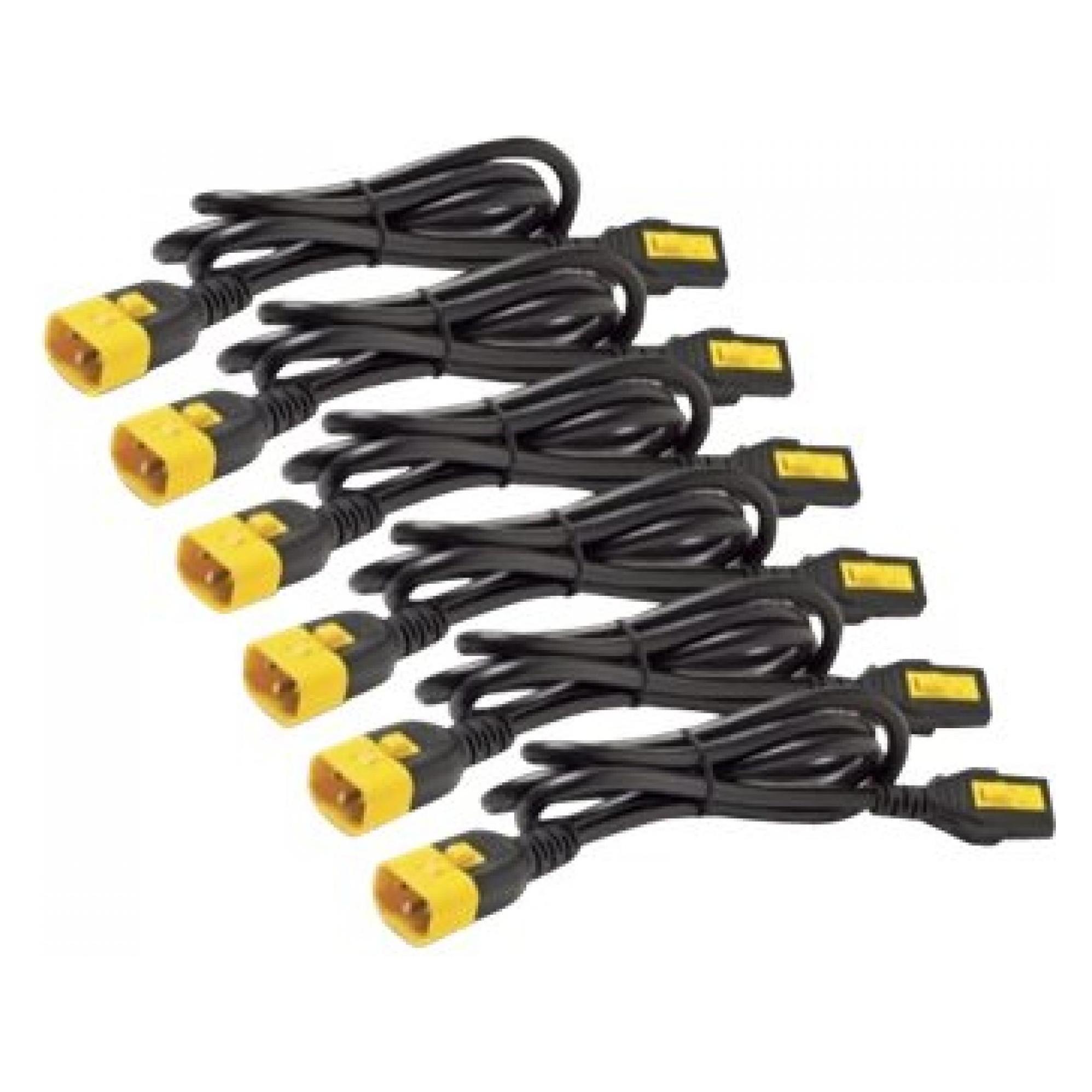 APC Power Cord Kit 6 ea Locking C13 to C14 (AP8706S-WWX591)